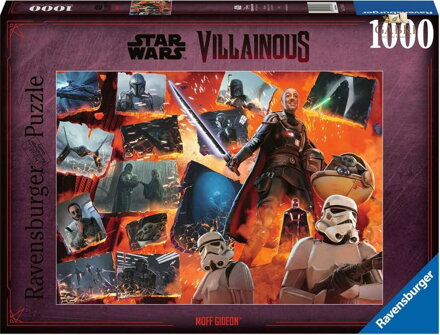 RAVENSBURGER Puzzle Star Wars Záporáci: Moff Gideon 1000 dílků