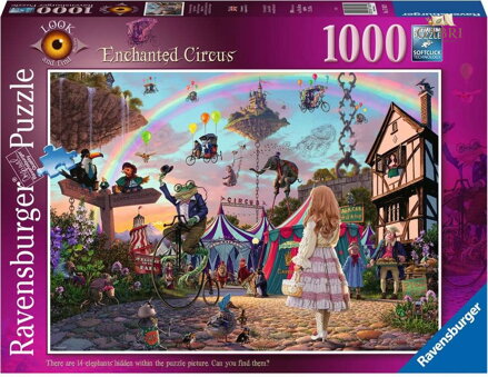 RAVENSBURGER Puzzle Kouzelný cirkus 1000 dílků