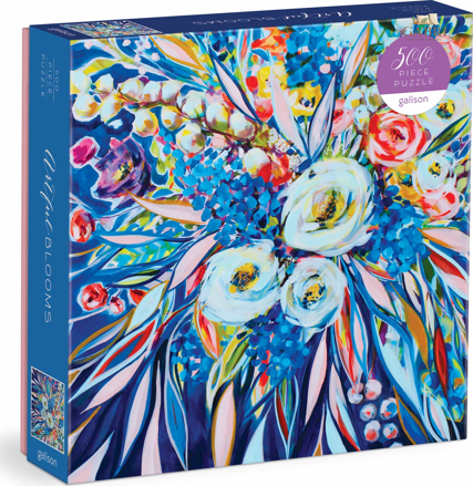 GALISON Čtvercové puzzle Umělecké květiny 500 dílků