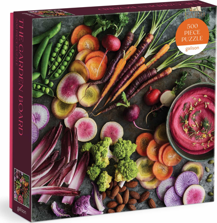 GALISON Čtvercové puzzle Zahradní tabule 500 dílků