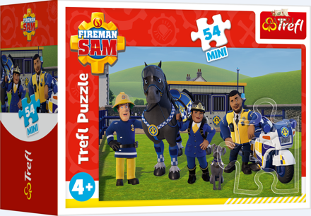 TREFL Puzzle Požárník Sam: Parťáci 54 dílků