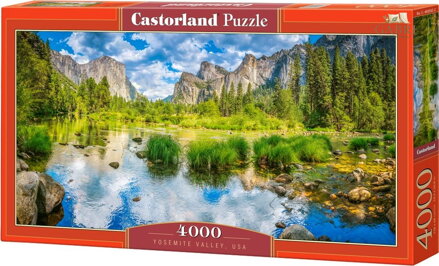CASTORLAND Puzzle Yosemitské údolí (Yosemite Valley), USA 4000 dílků