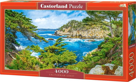 CASTORLAND Puzzle Kaliforské pobřeží 4000 dílků