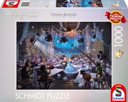 SCHMIDT Puzzle Disney: Oslava 100 let, 1000 dílků