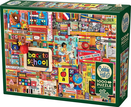 COBBLE HILL Puzzle Zpátky do školy 1000 dílků