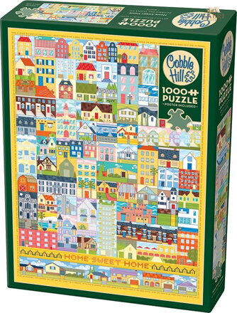 COBBLE HILL Puzzle Domov, sladký domov 1000 dílků