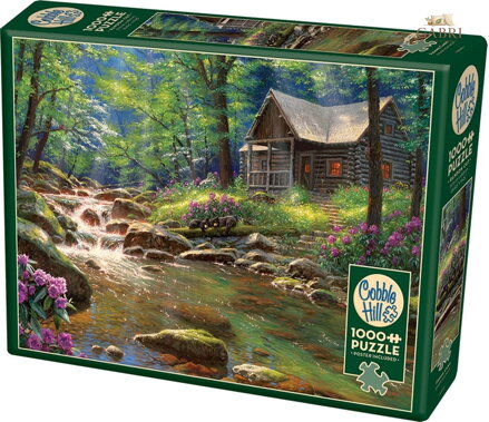 COBBLE HILL Puzzle Rybářská chata 1000 dílků