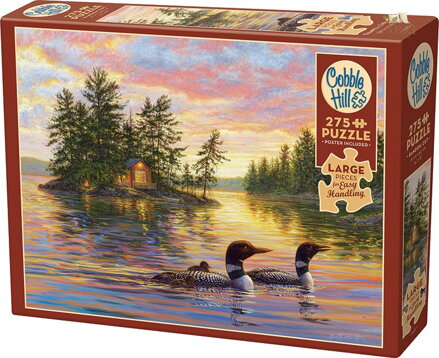 COBBLE HILL Puzzle Klidný večer XL 275 dílků