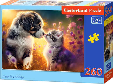 CASTORLAND Puzzle Nové přátelství 260 dílků