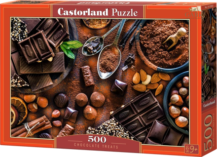 CASTORLAND Puzzle Čokoládové dobroty 500 dílků