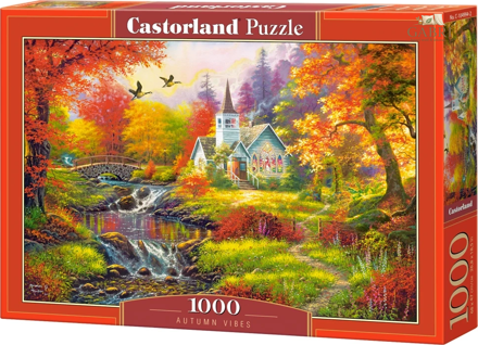 CASTORLAND Puzzle Podzimní atmosféra 1000 dílků