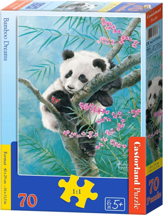 CASTORLAND Puzzle Bambusové snění 70 dílků