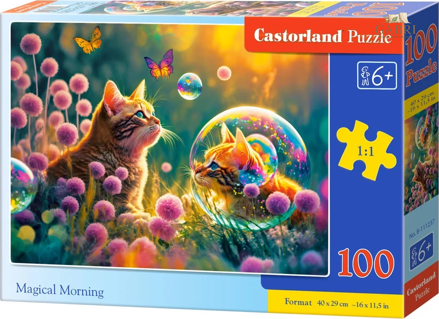CASTORLAND Puzzle Kouzelné ráno 100 dílků
