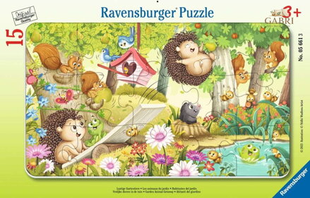 RAVENSBURGER Puzzle Zahrada 15 dílků