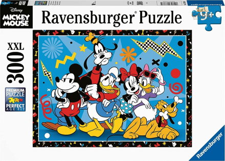 RAVENSBURGER Puzzle Mickey Mouse a přátelé XXL 300 dílků