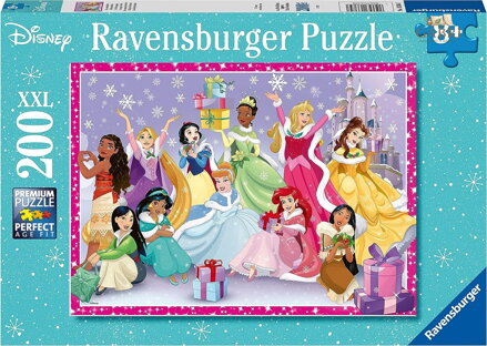 RAVENSBURGER Puzzle Disney princezny: O Vánocích XXL 200 dílků