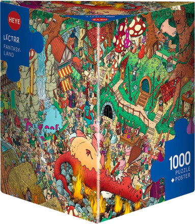 HEYE Puzzle Země fantazie 1000 dílků