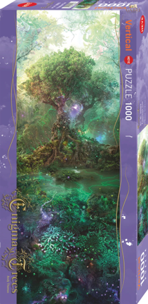 HEYE Vertikální puzzle Enigma Trees: Draslíkový strom 1000 dílků