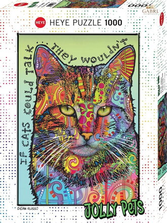 HEYE Puzzle Jolly Pets: Kdyby kočky mohly mluvit 1000 dílků