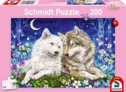 SCHMIDT Puzzle Huňatí vlci 200 dílků