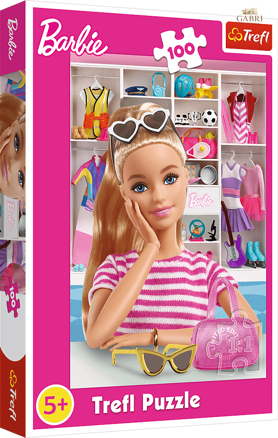TREFL Puzzle Seznamte se s Barbie 100 dílků
