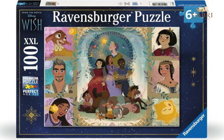 RAVENSBURGER Puzzle Přání XXL 100 dílků