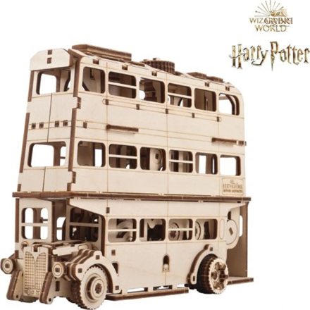 UGEARS 3D puzzle Harry Potter: Záchranný kouzelnický autobus 268 dílků