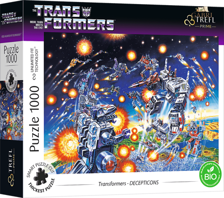TREFL Puzzle UFT Transformers: Deceptikoni 1000 dílků