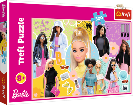 TREFL Puzzle Tvá oblíbená Barbie 300 dílků