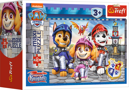 TREFL Puzzle Tlapková patrola: Záchranáři 20 dílků