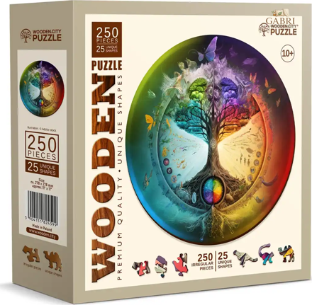 WOODEN CITY Dřevěné puzzle Strom života 250 dílků