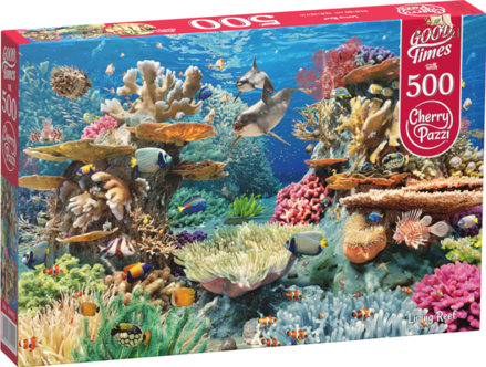 CHERRY PAZZI Puzzle Korálový útes 500 dílků