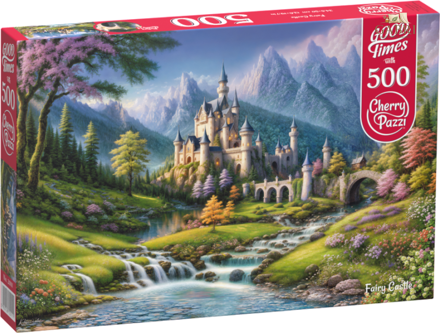 CHERRY PAZZI Puzzle Pohádkový hrad 500 dílků