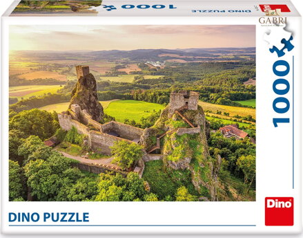 DINO Puzzle Zřícenina hradu Trosky 1000 dílků