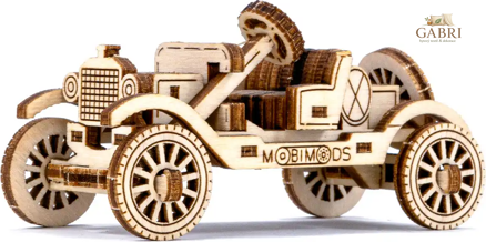 WOODEN CITY 3D puzzle Superfast Retro Ride 2