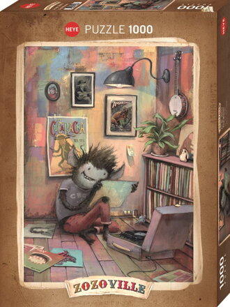 HEYE Puzzle Zozoville: Vinylová příšera 1000 dílků