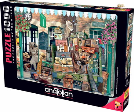 ANATOLIAN Puzzle Na nádraží 1000 dílků