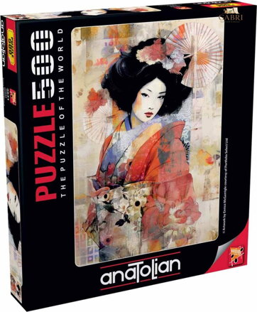 ANATOLIAN Puzzle Gejša 500 dílků