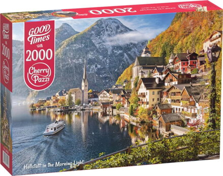 CHERRY PAZZI Puzzle Halštat ranním světle 2000 dílků