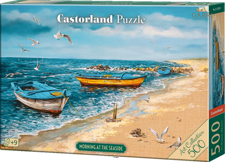 CASTORLAND Puzzle Art Collection: Ráno na mořském pobřeží 500 dílků
