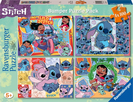 RAVENSBURGER Puzzle Lilo & Stitch 4x100 dílků