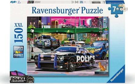 RAVENSBURGER Puzzle Policejní zásah XXL 150 dílků