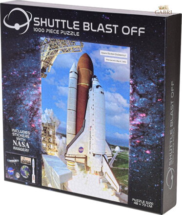 Puzzle NASA: Start raketoplánu 1000 dílků