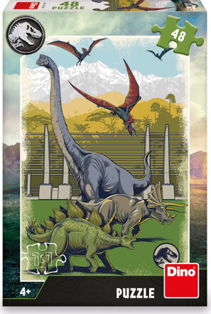 DINO Puzzle Jurský svět 48 dílků