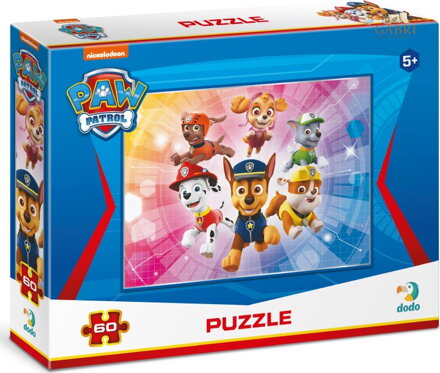 DODO Puzzle Tlapková patrola: Super parta 60 dílků