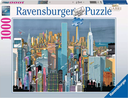 RAVENSBURGER Puzzle Město New York 1000 dílků