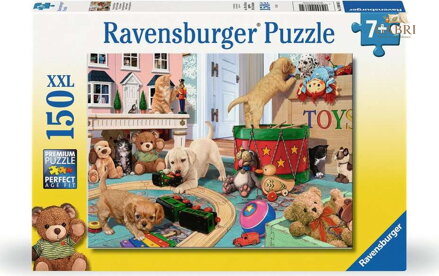 RAVENSBURGER Puzzle Štěňata XXL 150 dílků