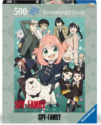 RAVENSBURGER Puzzle Spy X Family 500 dílků