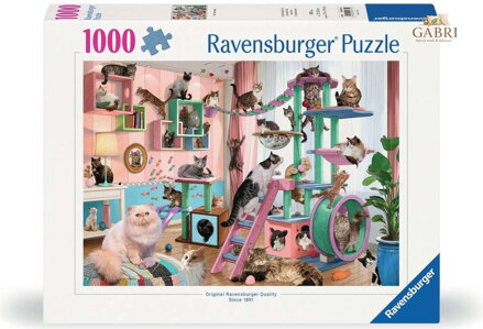 RAVENSBURGER Puzzle Kočičí nebe 1000 dílků