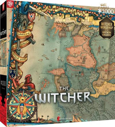 GOOD LOOT Puzzle The Witcher: Severní králoství 1000 dílků